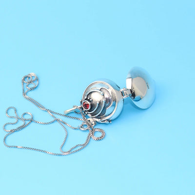 925 Sterling Sliver The Vampire Diaries Elena Pendant Necklace Retro Jewelry Fashion Moive