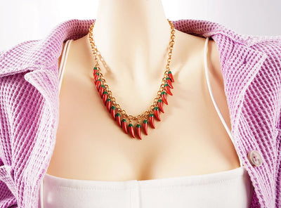 2024 Fashion unique Ocean Design Mermaid Necklace Bird Choker Boho Stainless Steel Jewelry Fish Pendant Accessories