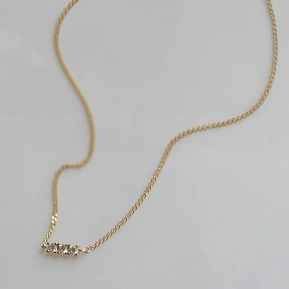 ROXI 925 Sterling Silver Geometric 3-6pcs Bead crystal Bracelet For Women Wedding Party 17cm Chaon Bangle Pulseras 925 Jewelry