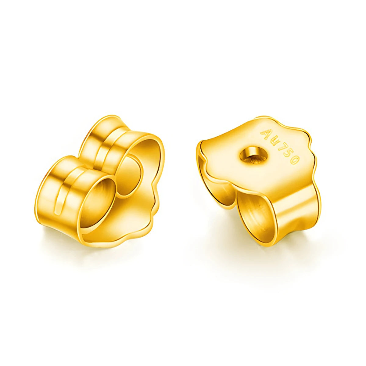 Szjinao 100% Real 18k gold earrings studs hypoallergenic AU750 Gold With Certifiicate Moissanite  Jewelry for Women Summer 2025