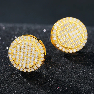 TUHE Unisex Fine Jewelry VVS1 Moissanite Earrings For Women silver 925 Stud Earrings Jewelry Gifts