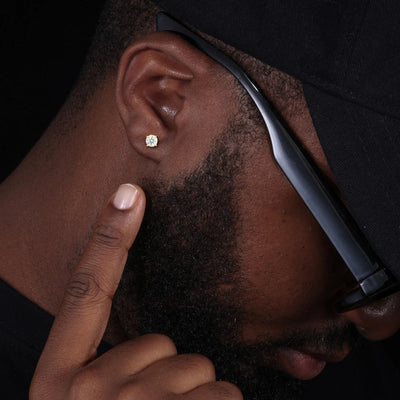 GRA Certified Moissanite Stud Earrings for Woman Man 100% 925 Sterling Silver Earrings Sparkling Wedding Party Jewelry Gifts