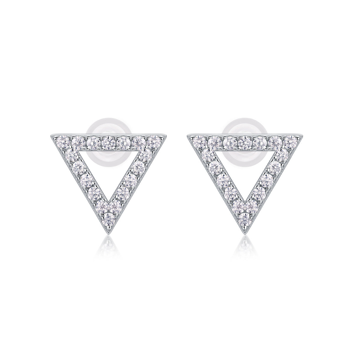 Unique Diamond Set With Moissanite Silver Earrings Luxury Fashion Diamond Earrings Stud Earrings