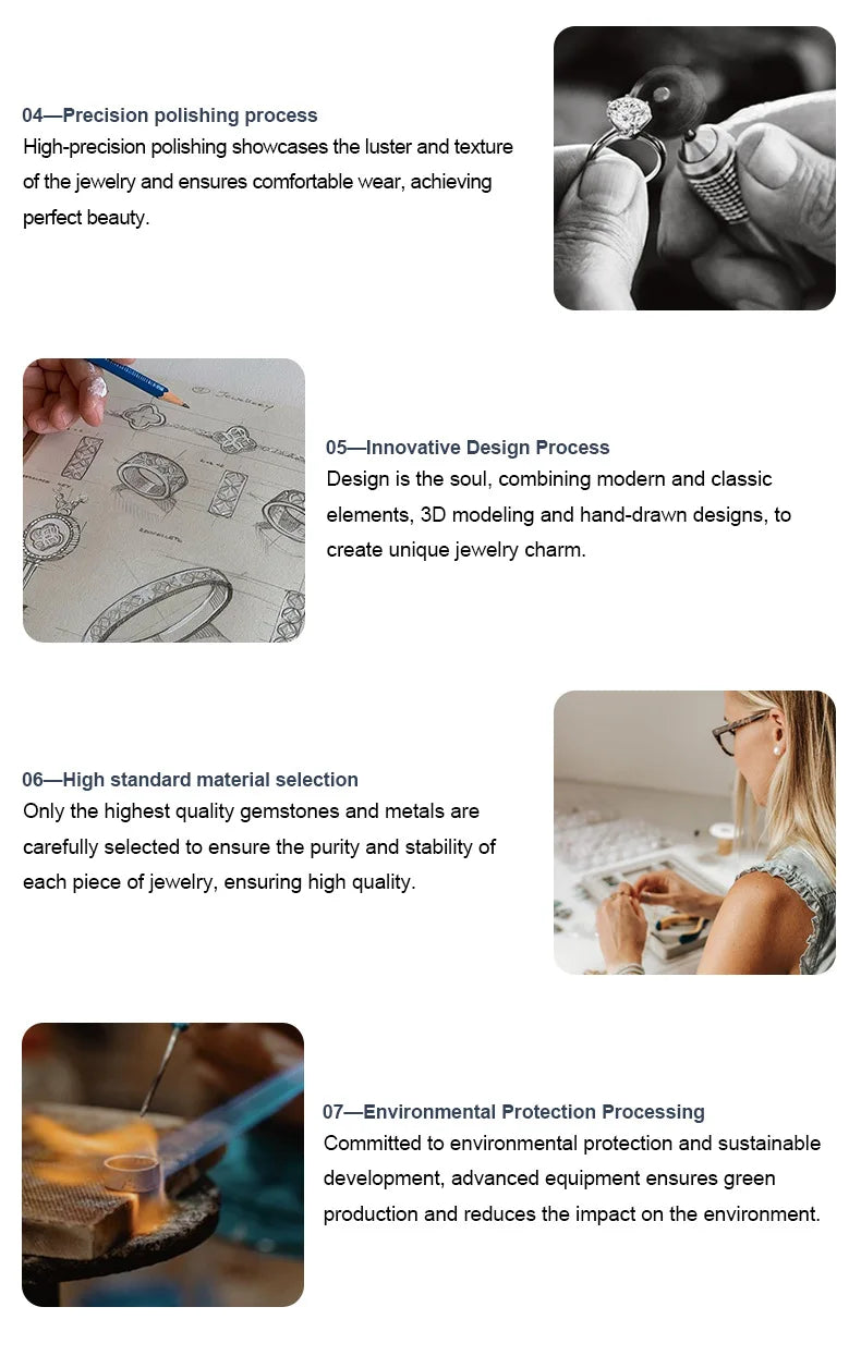 Sterling silver moissanite pendant crafted with high-precision polishing for a brilliant finish